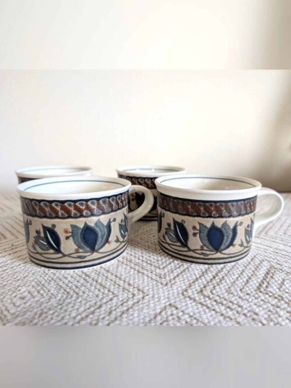 MIKASA Intaglio Arabella Coffee Cup -8 oz (Set of 4)
